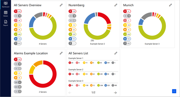 Multi Server window