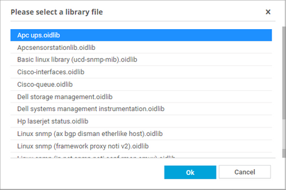 List of SNMP Library Files