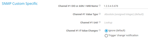 SNMP Custom Specific