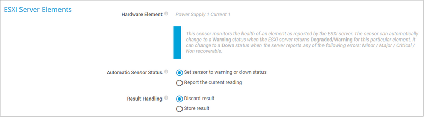 ESXi Server Elements